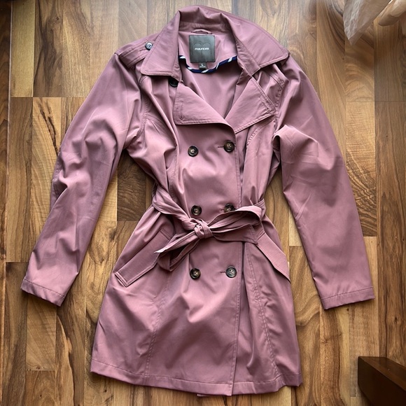 Maurices Jackets & Blazers - Maurice’s Pink Trench Coat